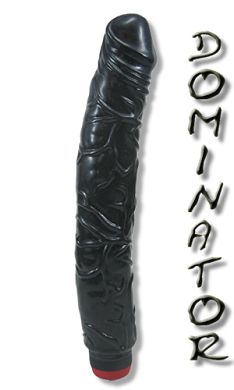 30 x 5 cm Dominator Vibrator black