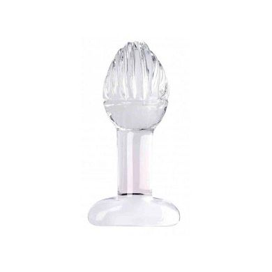GV Glas-Plug Eisprinzessin, 13 x 4,5 cm