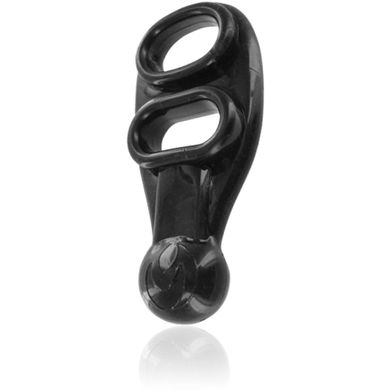 Cockring mit Ballstretcher - Master Series - Diabolic Erection Enhancer