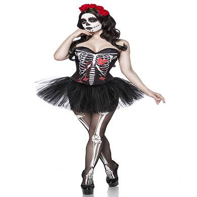 Skull Senorita - Kostmset