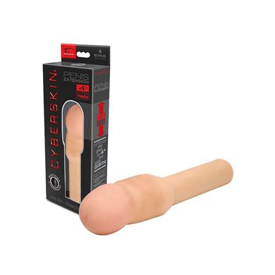 Cyberskin Penis Extension 4 Inch - 10 cm extra dick skin