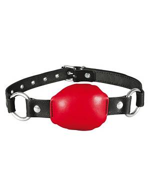 XXdreamSToys Leder-Mund-Knebel rot