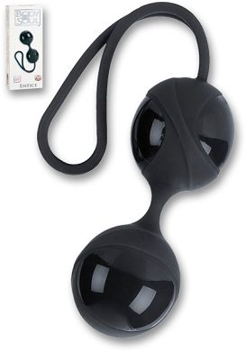 Liebeskugeln Body&Soul Entice Silikon black