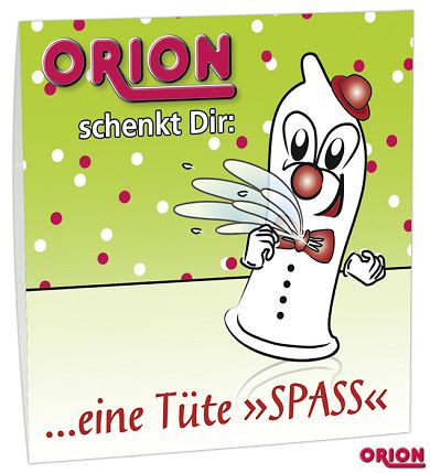 PR-Kondom "eine Tüte Spaß"