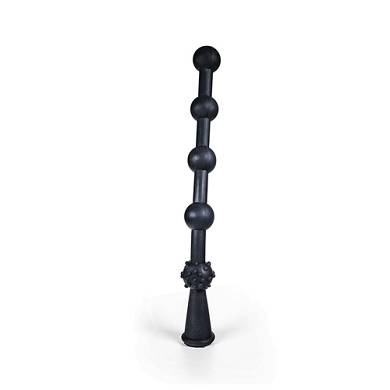 Groer Buttplug mit Kugeln