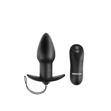 Pipedream AFC - Remote Control Silicone Plug - Analplug Buttplug aus Silikon mit Vibrator 