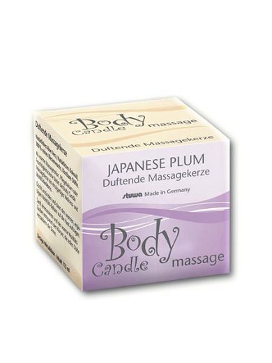 Body Candle Massagekerze: Japanese Plum (115ml)