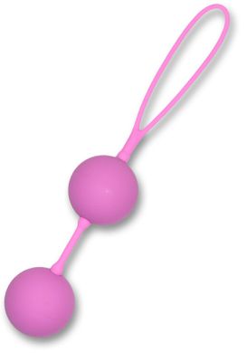 The Perfect Balls Silicone Cord Liebeskugeln pink