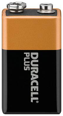 Batterie Alkali 9V Duracell Plus 6 LR 61 MN1604