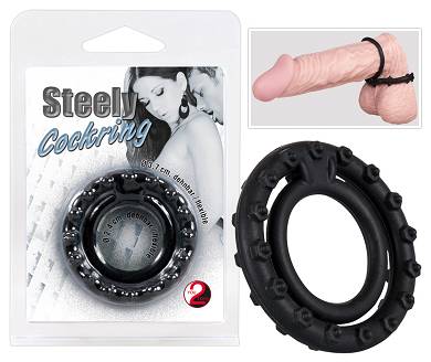 Steely Cockring - Penis Hodenring