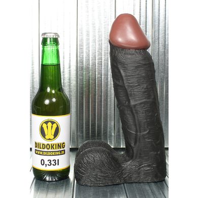25,5 x 6,5 cm Dildo Bonzo black