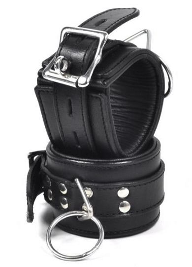 Leder Fufesseln RINGS