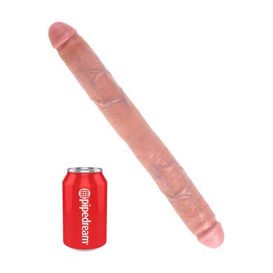 King Cock 40 cm Doppeldildo Hautfarben