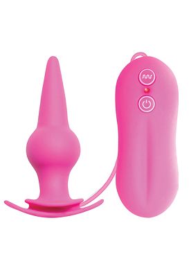 9,5 x 3,5 cm Buttplug Ass Checker II pink