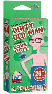 Travel-Size DIRTY OLD MAN - Minipuppe