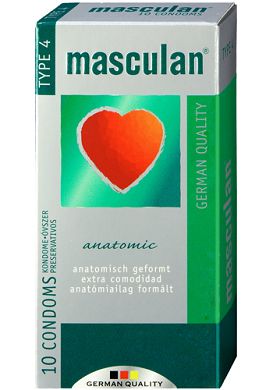 Masculan Kondome Typ4 - anatomic 10 Stk.