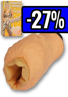 Animal Vagina - Lustmuschi mit Vibration
