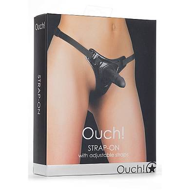 Umschnalldildo in Schwarz