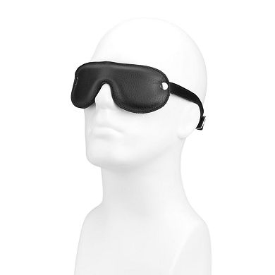 Leder-Maske mit weichem Polster
