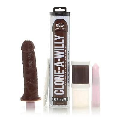 Clone A Willy Deep Skin Tone - mit Vibration