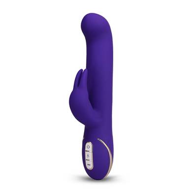 Rabbit Gesture Silikon-Vibrator - Lila