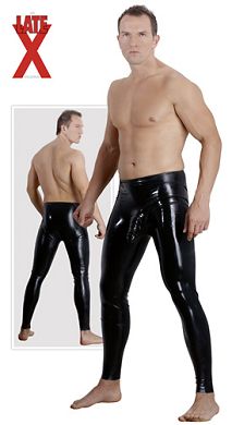 Herren Latex-Hose