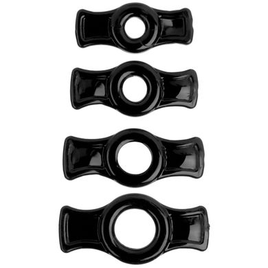 TitanMen Cock Ring Set - Black