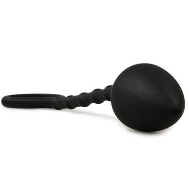 Imbed l Silikon-Anal-Plug mit Cock-Ring - schwarz
