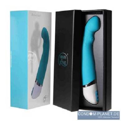 MINDS OF LOVE Amorous Dual Vibrator blue