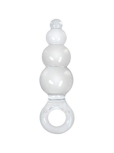 Jolie Ripples Mini: Analplug, transparent