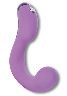19 x 5 cm G-Punkt-Vibrator KEY SKYE lavender - Akku Power