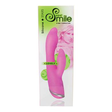 Rosafarbener Silikon-Vibrator