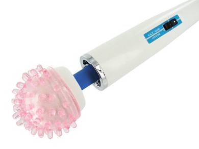Massageaufsatz für den Magic Wand mit Igelnoppen die die Vibrationen super übert