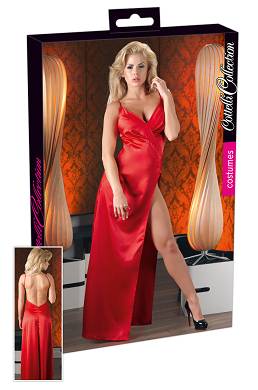 Abendkleid aus seidigem Satin