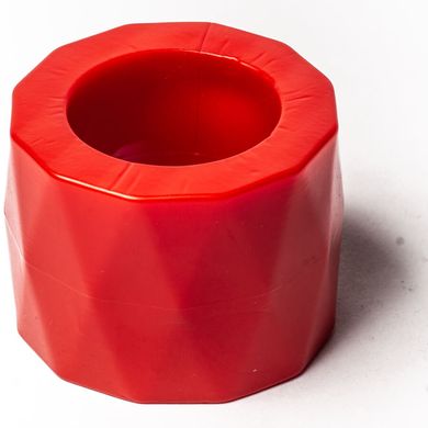 Cockstar TPR Ball Screwer Tripler Cockring red