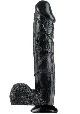 33 x 6,5 cm Bonnie Rotten - Big Black Cock Dildo
