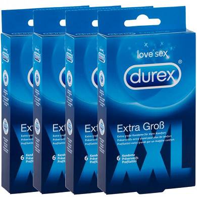Durex Extra Groß (24er Packung)