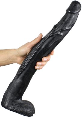 50 x 5,5 cm X-tra-Long Dildo Chris black