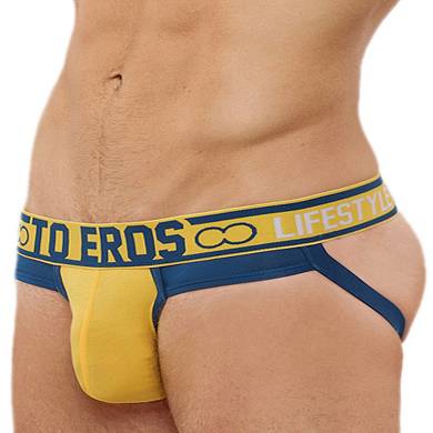 2Eros To Eros Jockstrap Underwear Yellow