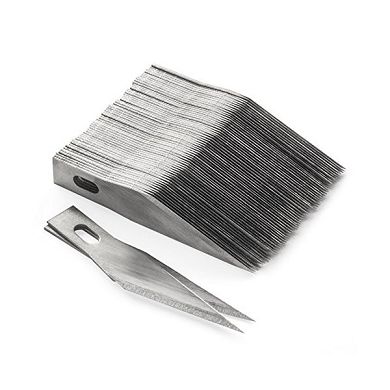 100 Stück Ersatz Bastelmesser Klingen Hobbymesser Skalpell #11