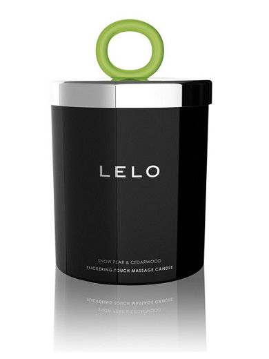 Lelo Massagekerze: Schneebirne & Zedernholz (150g)