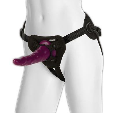 19 x 3 - 5 cm Vac-U-Lock The Beau purple + Harness SET
