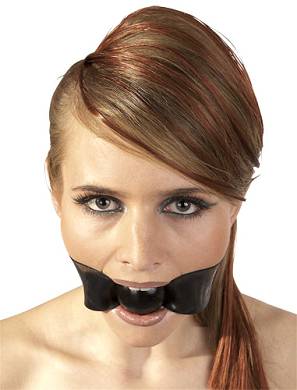 Latex-Mundknebel