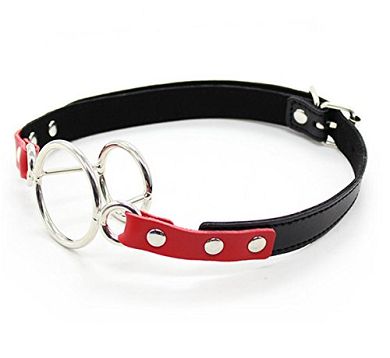 Omos Damen Fetish Ball Knebel MundKnebel Ball Gag Mit Zwei Ring