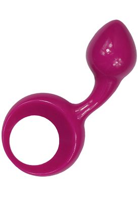 11,5 x 3,1 cm Plug Love Pacifier Beginner purple