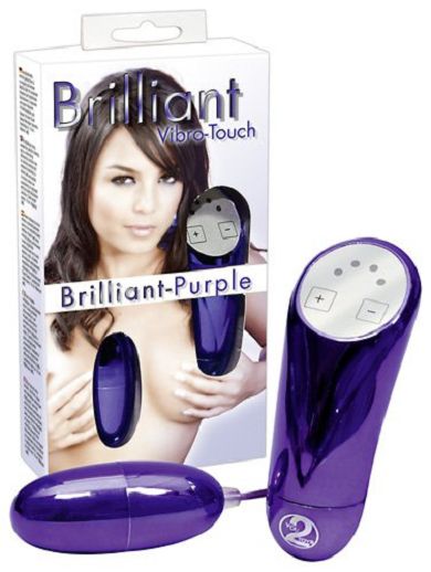 Brilliant Vibro Bullet Purple - Vibro-Ei m. 4 Vibrationsstufen
