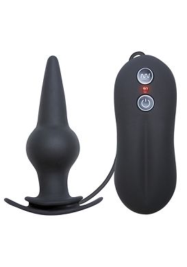 9,5 x 3,5 cm Buttplug Ass Checker II black