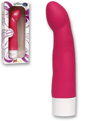 18 x 3,5 - 4 cm G-Punkt-Vibrator wasserdicht 12 Speed pink