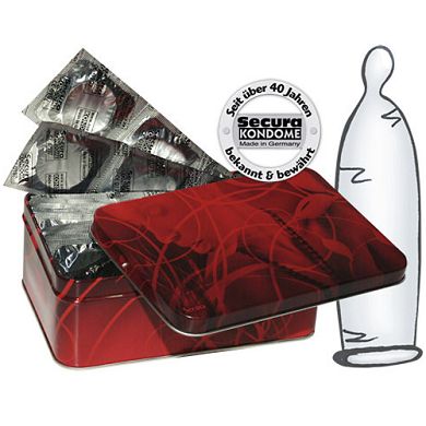 Secura transparent Kondome 50 Stk.DOSE