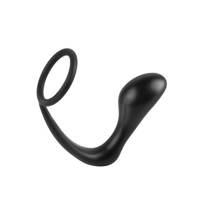 Analplug mit Penisring 10 x 3 cm